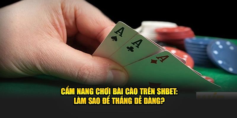 Cẩm Nang Chơi Bài Cào SHBET: Làm Sao Để Thắng Dễ Dàng?